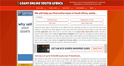 Desktop Screenshot of loans-online-southafrica.co.za